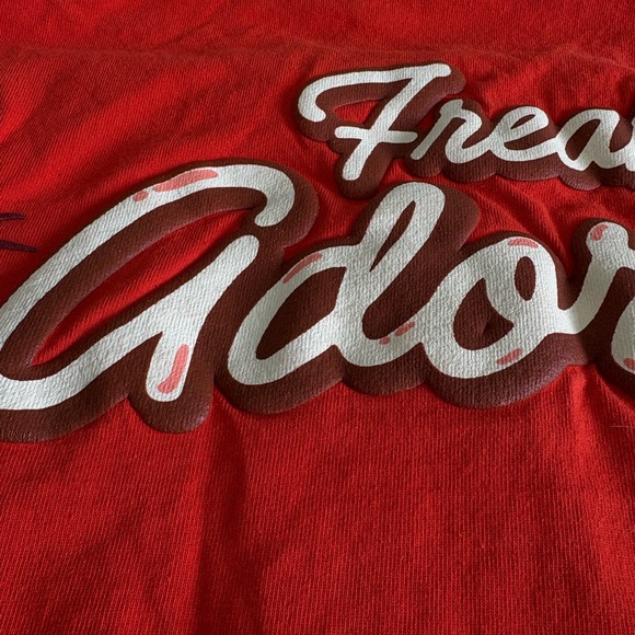 Disney Pixar Turning Red Panda Mei Cropped Spirit Jersey Freakin Adorable Ombre - Picture 7 of 7